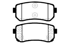 Sada brzdových destiček, kotoučová brzda RAICAM RA.0979.2