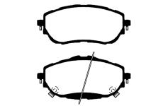 Sada brzdových destiček, kotoučová brzda RAICAM RA.0986.0