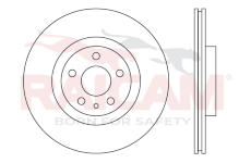 Brzdový kotouč RAICAM RD01540