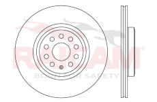 Brzdový kotouč RAICAM RD01603