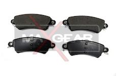 Sada brzdových destiček, kotoučová brzda MAXGEAR 19-0553