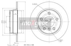 Brzdový kotouč MAXGEAR 19-0693