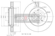 Brzdový kotouč MAXGEAR 19-0731
