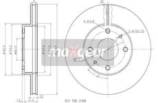 Brzdový kotouč MAXGEAR 19-0735