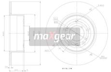 Brzdový kotouč MAXGEAR 19-0745