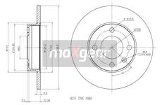 Brzdový kotouč MAXGEAR 19-0759