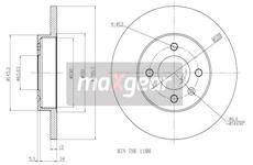 Brzdový kotouč MAXGEAR 19-0767