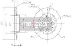 Brzdový kotouč MAXGEAR 19-0777