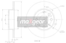 Brzdový kotouč MAXGEAR 19-0795