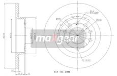 Brzdový kotouč MAXGEAR 19-0813