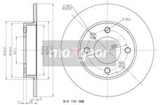 Brzdový kotouč MAXGEAR 19-0817