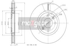 Brzdový kotouč MAXGEAR 19-0842