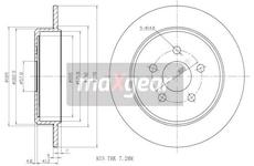 Brzdový kotouč MAXGEAR 19-0914