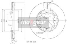 Brzdový kotouč MAXGEAR 19-0929