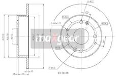 Brzdový kotouč MAXGEAR 19-0931