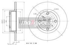 Brzdový kotouč MAXGEAR 19-0961