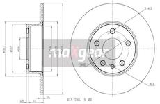 Brzdový kotouč MAXGEAR 19-0981