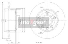 Brzdový kotouč MAXGEAR 19-0983