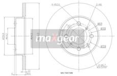 Brzdový kotouč MAXGEAR 19-0988