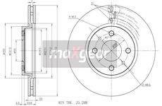 Brzdový kotouč MAXGEAR 19-0998