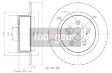Brzdový kotouč MAXGEAR 19-1013