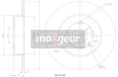 Brzdový kotouč MAXGEAR 19-1020