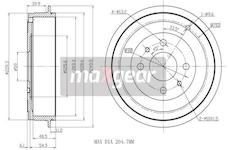 Brzdový buben MAXGEAR 19-1029