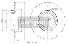 Brzdový kotouč MAXGEAR 19-1032