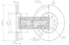 Brzdový kotouč MAXGEAR 19-1059