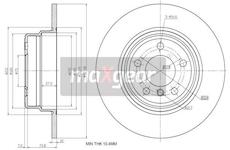Brzdový kotouč MAXGEAR 19-1204