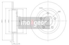Brzdový kotouč MAXGEAR 19-1226