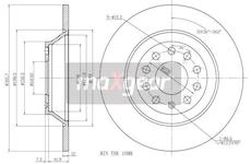 Brzdový kotouč MAXGEAR 19-1228