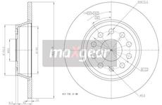 Brzdový kotouč MAXGEAR 19-1229