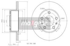 Brzdový kotouč MAXGEAR 19-1230