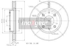 Brzdový kotouč MAXGEAR 19-1269