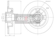 Brzdový kotouč MAXGEAR 19-1278