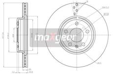 Brzdový kotouč MAXGEAR 19-1287