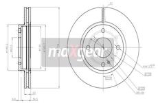 Brzdový kotouč MAXGEAR 19-1288