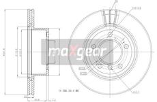 Brzdový kotouč MAXGEAR 19-1310
