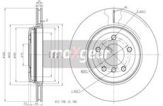 Brzdový kotouč MAXGEAR 19-1311