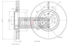 Brzdový kotouč MAXGEAR 19-1318