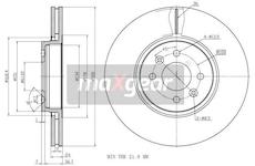 Brzdový kotouč MAXGEAR 19-1331