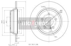 Brzdový kotouč MAXGEAR 19-1797