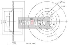Brzdový kotouč MAXGEAR 19-1845