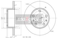 Brzdový kotouč MAXGEAR 19-1852
