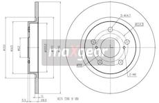 Brzdový kotouč MAXGEAR 19-1870
