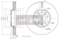 Brzdový kotouč MAXGEAR 19-1877