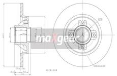 Brzdový kotouč MAXGEAR 19-1902