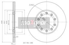 Brzdový kotouč MAXGEAR 19-1932