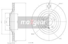Brzdový kotouč MAXGEAR 19-1959